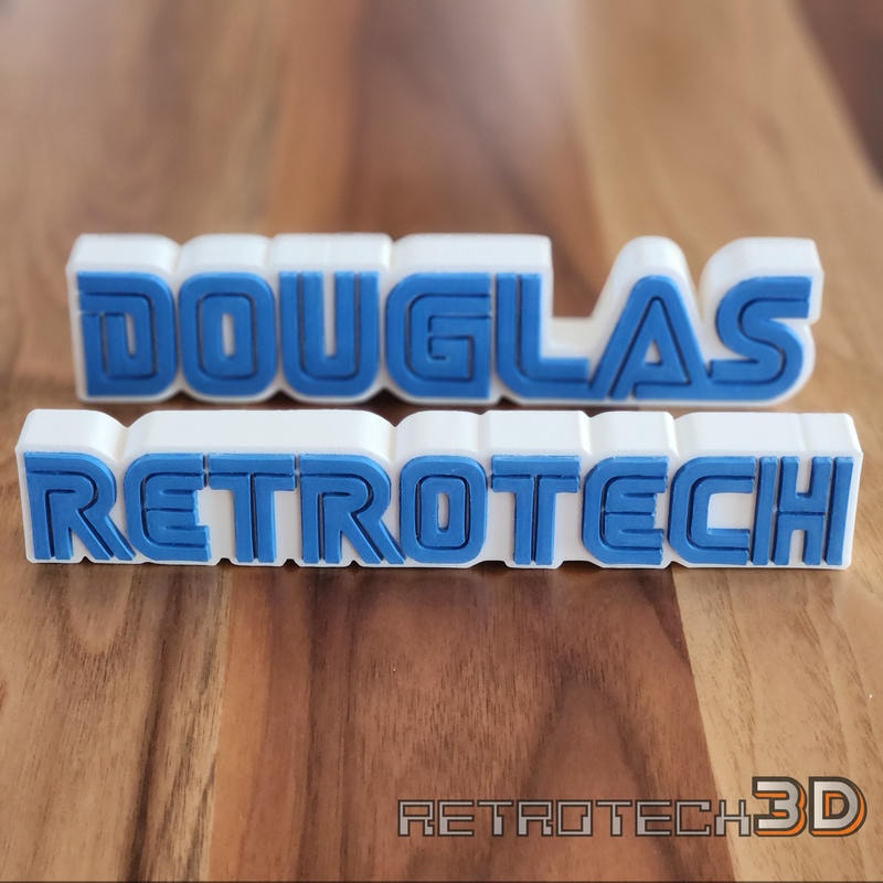 Custom 3D Printed SEGA Sign - Image 2