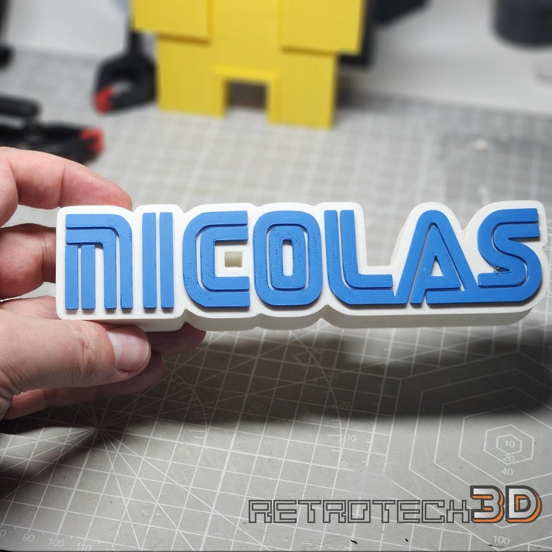 Custom 3D Printed SEGA Sign - Image 7