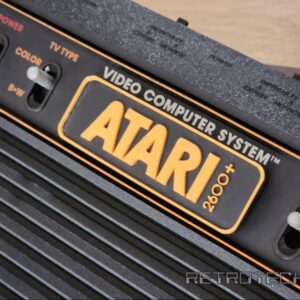 Atari 2600+ (Plus) Cartridge Slot Dust Cover – Plus Logo