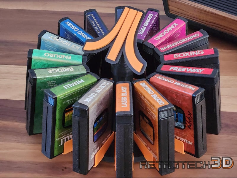 Atari 2600 / 7800 Cartridge Roulette